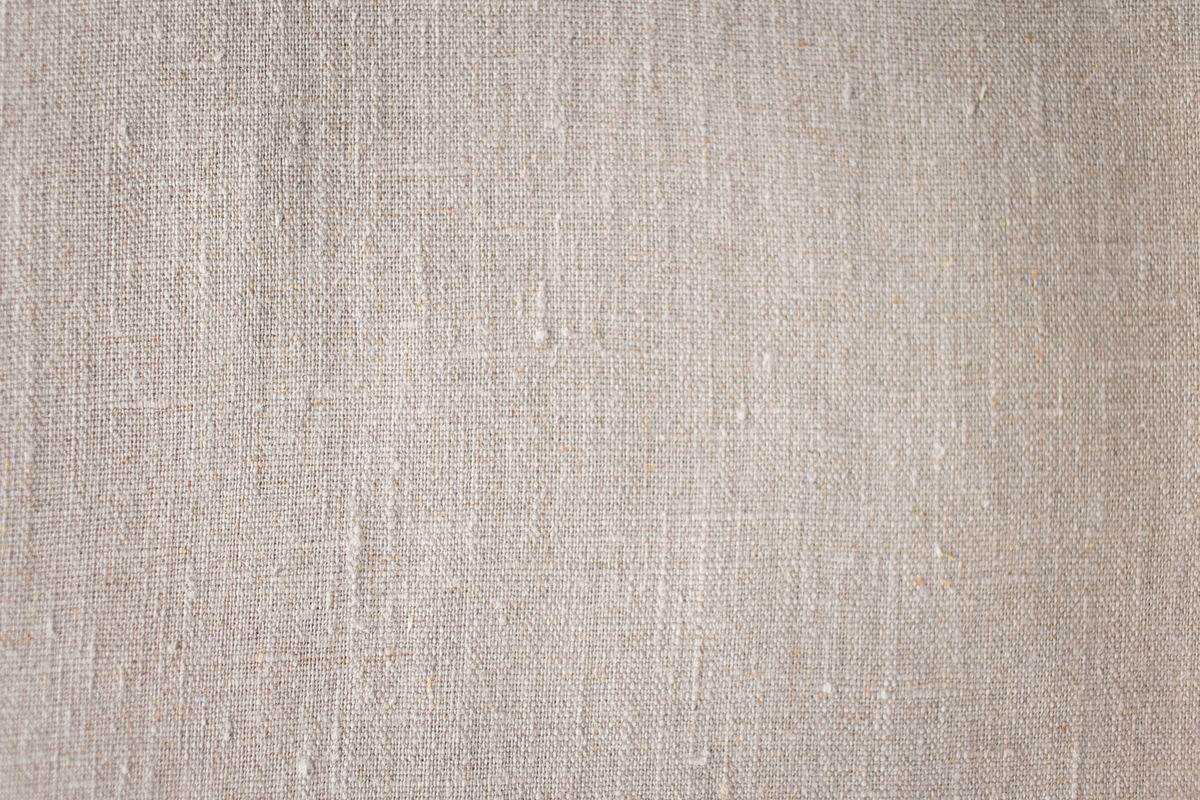 Close-up of linen fabric texture